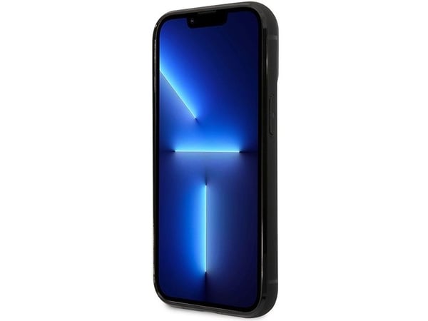 Veske BMW BMHCP14X22RSEPK iPhone 14 Pro Max 6,7" svart/svart skinnkortspor