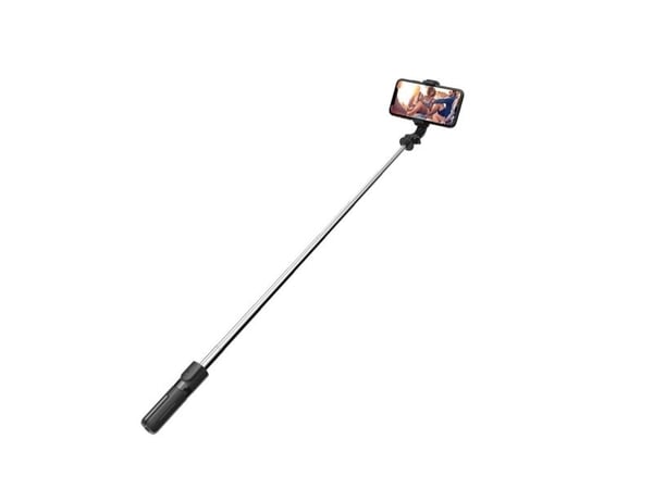 Tech-Protect stativ til selfie L02S Wireless Selfie Stick Tripod Black