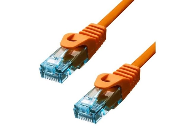 ProXtend 6AUTP-15O, 15 m, Cat6a, U/UTP (UTP), RJ-45, RJ-45, Oranssi