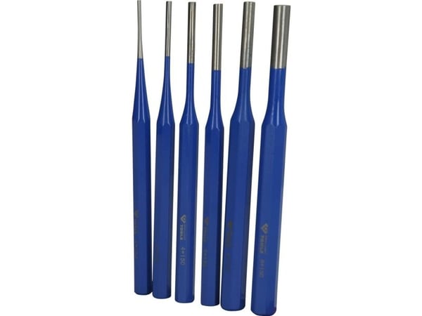 KS TOOLS Werkzeug-maschinen GmbH pinnestansesett, 6 deler (BT085006)