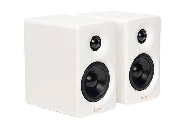 Edifier M60 - Høyttalere - for PC - 2.0-kanal - trådløs - Bluetooth - Appstyrt - USB - 66 watt (Total) - toveis - hvit