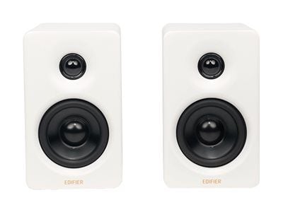 Edifier M60 - Høyttalere - for PC - 2.0-kanal - trådløs - Bluetooth - Appstyrt - USB - 66 watt (Total) - toveis - hvit