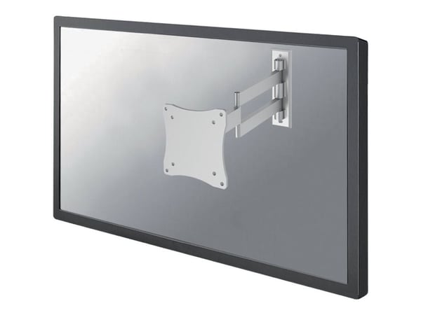 Neomounts FPMA-W830 - Fäste - fullständig rörelse - för LCD-display - silver - skärmstorlek: 10"-27" - väggmonterbar