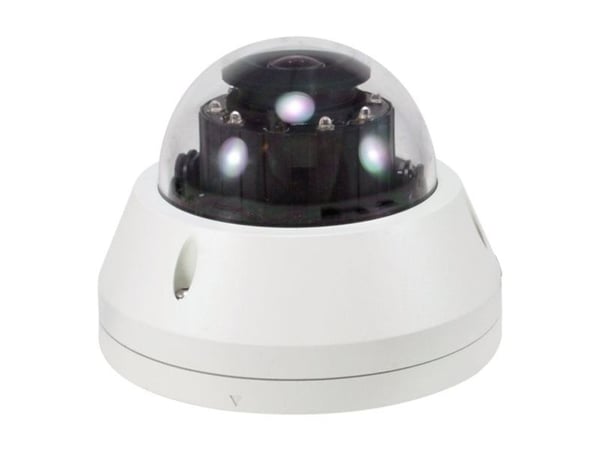 LevelOne FCS-3307 - Nettverksovervåkingskamera - kuppel - utendørs, innendørs - hærverks- / værbestandig - farge (Dag og natt) - 5 MP - 2592 x 1944...