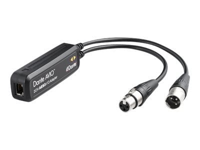 Audinate Dante AVIO 2Ch AES3 I/O Adapter - Dante to AES3 bridge Audinate Dante AVIO 2Ch AES3 I/O Adapter - Dante to AES3 bridge