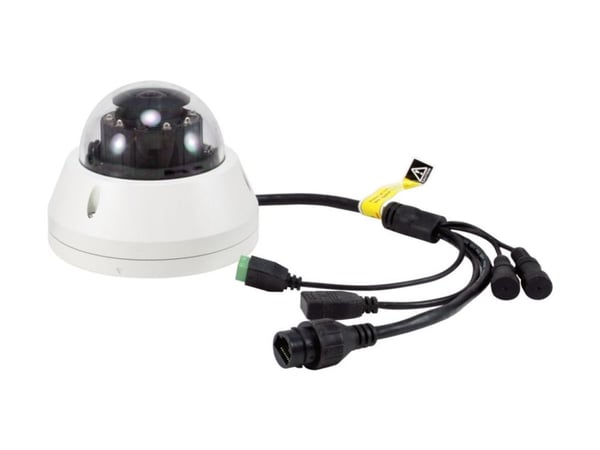 LevelOne FCS-3307 - Nettverksovervåkingskamera - kuppel - utendørs, innendørs - hærverks- / værbestandig - farge (Dag og natt) - 5 MP - 2592 x 1944...