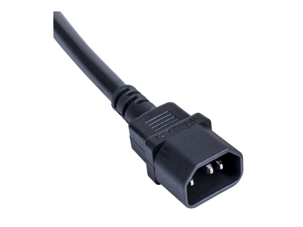Akyga AK-PC-13A - Johdinsarja - CEE 7/3 til IEC 60320 C14 10 A - 250 V - 10 A - 1 m - lajitelma