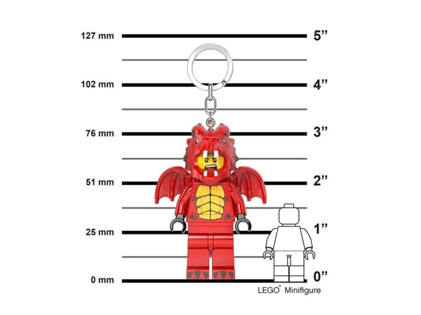 LEGO Minifigures Smok-riipus taskulampulla LGL-KE196H