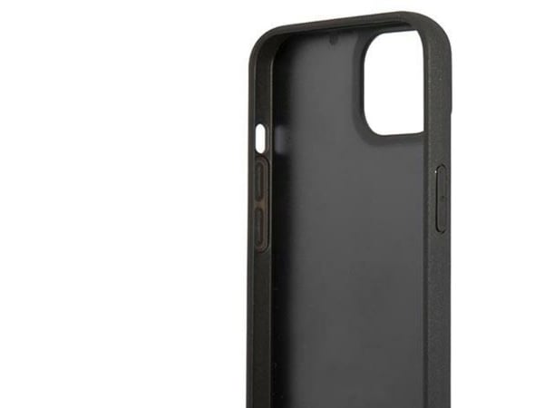 Karl Lagerfeld Karl Lagerfeld KLHCP14MKH3DBK iPhone 14 Plus 6,7 tommer svart/svart hardt etui 3D gummi Karls hode