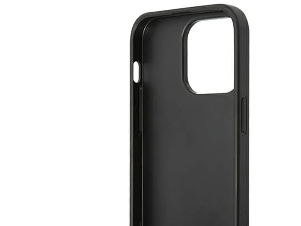 Apple iPhone 14 Pro Max Karl Lagerfeld deklas Glitter Flakes Ikonik (KLHCP14XGFKPG) silverfärgad