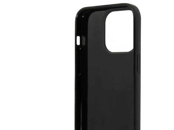Karl Lagerfeld KLHCP14XSTSTP iPhone 14 Pro Max 6.7" kova kotelo, vaaleanpunainen/vaaleanpunainen hihna