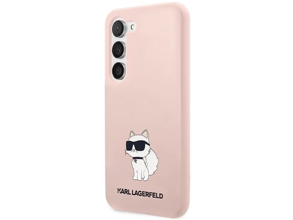 Karl Lagerfeld KLHCS23SSNCHBCP S23 S911 hardcase rosa/rosa Silikon Choupette