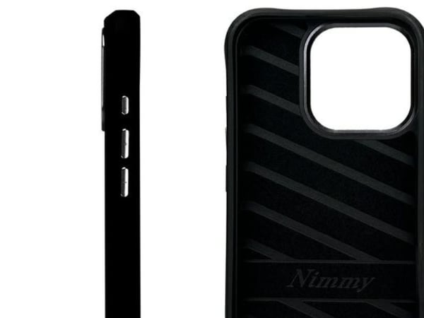 Nimmy Apple iPhone 16 Pro 6.3" telefondeksel svart Big Eyed Pet 2.0 Panda