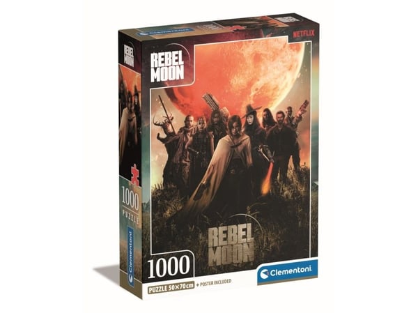 Clementoni Clementoni Puzzle 1000el Compact Netflix Rebel Moon 39865 Clementoni Clementoni Puzzle 1000el Compact Netflix Rebel Moon 39865