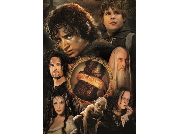 Clementoni pussel 1000 bitar: Wladca Pierscieni. The Lord of the Rings 39907