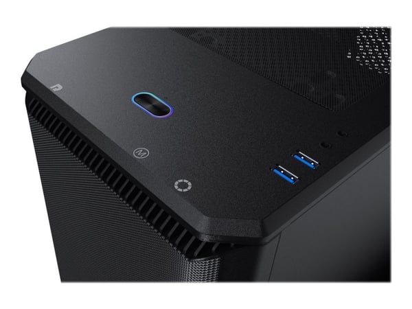 Phanteks Eclipse P400A, Midi Tower, PC, Musta, ATX, EATX, mikro ATX, Mini-ITX, Verkko, Terästä, Multi