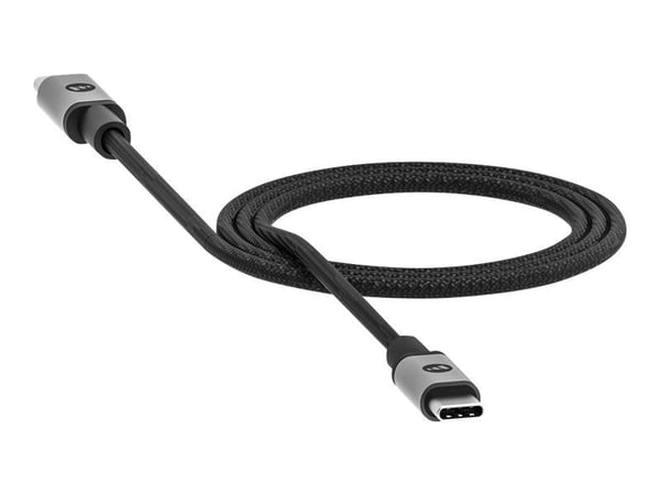 Zagg USB-C - USB-C 1,5 m USB-kaapeli Musta (MPH047BLK)