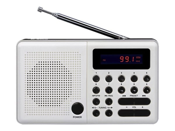 ELTRA PLISZKA 211 – Privat radio – 1 watt – hvit