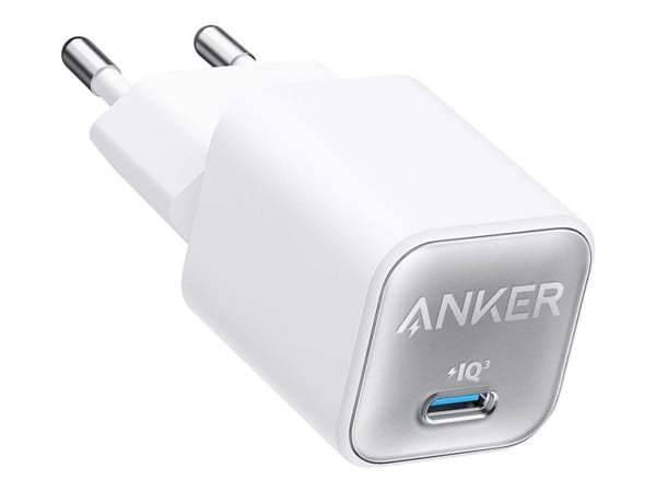 511 Nano III 30W GaN USB-C lader, hvit