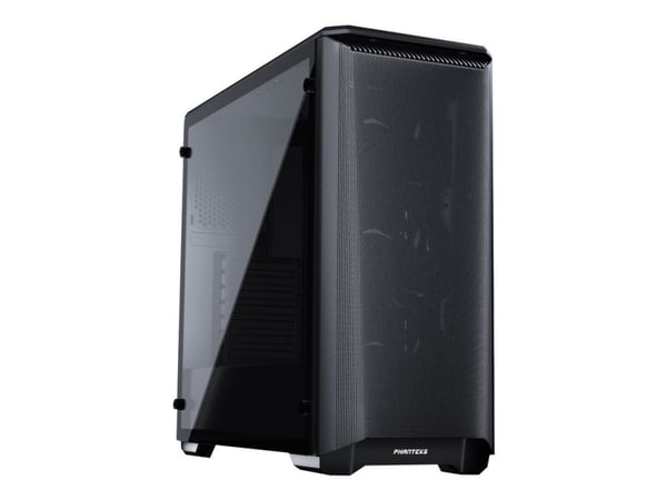 Phanteks Eclipse P400A, Midi Tower, PC, Musta, ATX, EATX, mikro ATX, Mini-ITX, Verkko, Terästä, Multi