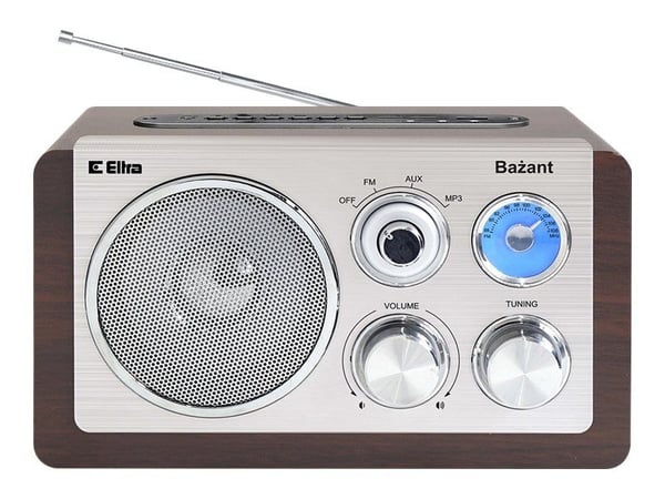 ELTRA Radio BAZANT USB mørk