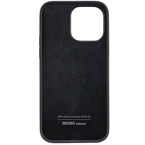 Apple iPhone 14 Pro Max Audi Synteettinen synteettinen suojus (AU-TPUPCIP14PM-TT/D1-BK) juodos spalvos