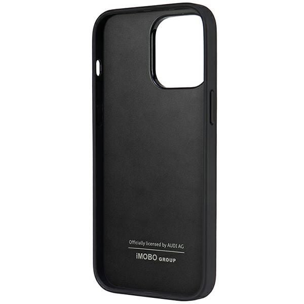 Apple iPhone 14 Pro Max deksel Audi Synthetic (AU-TPUPCIP14PM-TT/D1-BK) sort