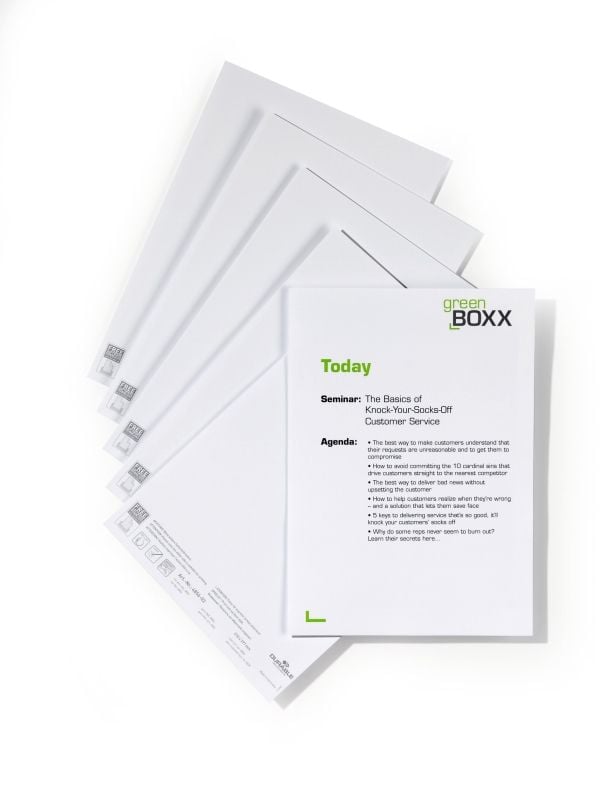 Durable 485602 innstikk for INFO SIGN/CLICK SIGN 210x297 mm 10 stk.