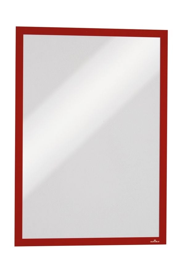 Inforamme DURAFRAME® MAGNETIC A3, rød - 5 stk./pakning