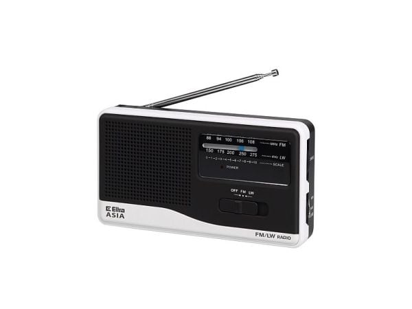 Eltra Radio Asia svart radio