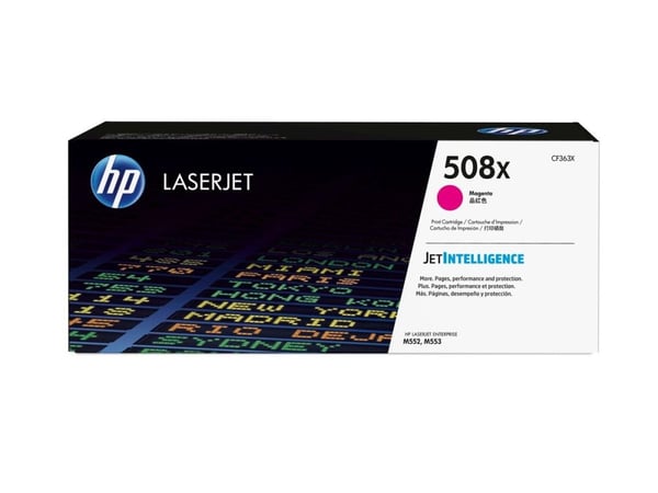 HP 508X CF363X toner til LaserJet M552/M553/M557 magenta 9500 sider original