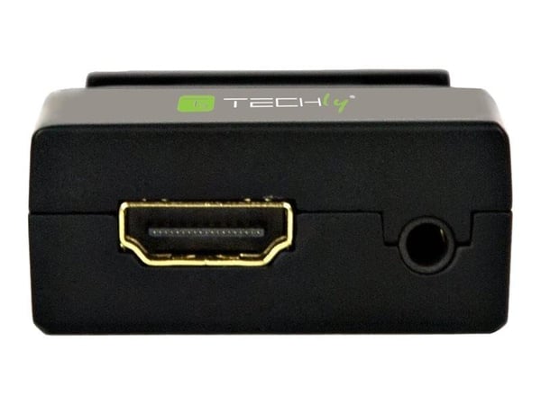 Techly IDATA VGA-HDMINI VGA + 3.5mm Audio Jack to HDMI 1080p Adapter
