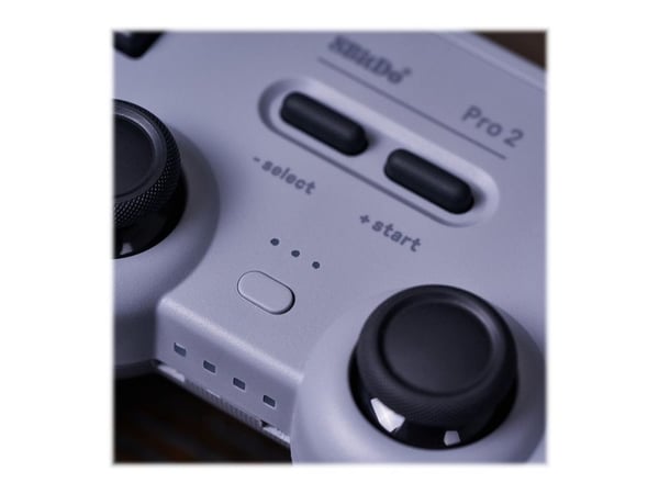 8Bitdo Pro 2, Pad-ohjain, Android, Nintendo Switch, Nintendo Switch Lite, PC, Tablet PC, D-pad, Käyttötilapainike, Valintapainike, Käynnistyspainik...