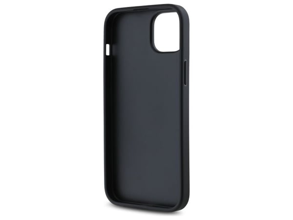 DKNY DKHCP15MPQQDSLK Apple iPhone 15 Plus 6.7" dėklas telefonui juodos spalvos Quilted Stack logo