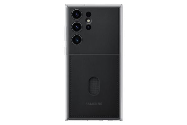 Samsung Veske Samsung EF-MS918CB S23 Ultra S918 svart/svart Rammedeksel