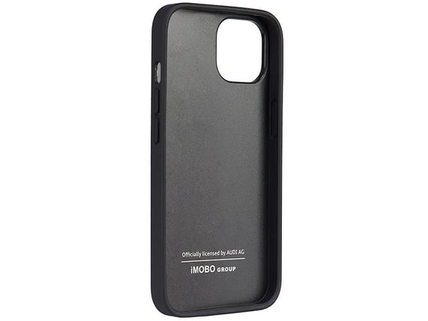 Apple iPhone 14 Audi Synteettinen synteettinen muovikotelo (AU-TPUPCIP14-TT/D1-BK) juodos spalvos