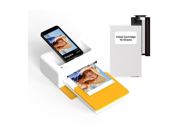 Kodak Instant DockPrinter PD460Y - Skirver - farge - fargesublimering/termooverføring - 101.6 x 152.4 mm - Bluetooth, USB-C