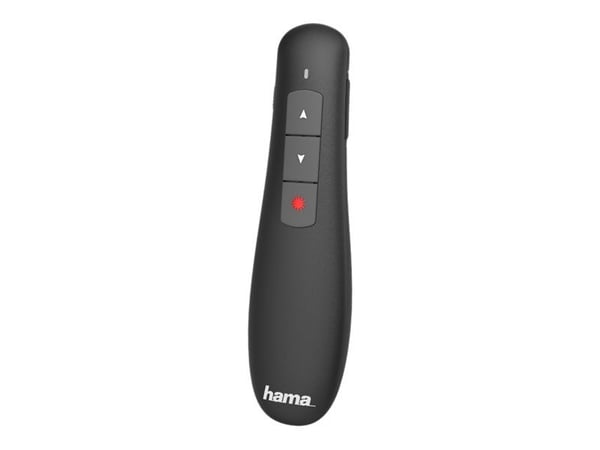 Hama 00139915, RF, 2,4 GHz, 12 m, AAA, USB, Sort