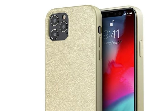 Apple iPhone 12 Pro Max Guess skal Iridescent GUHCP12LIGLGO guld