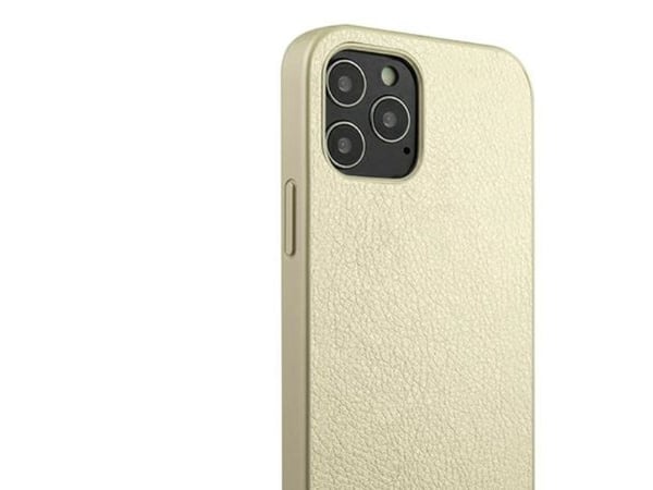 Apple iPhone 12 Pro Max Guess skal Iridescent GUHCP12LIGLGO guld