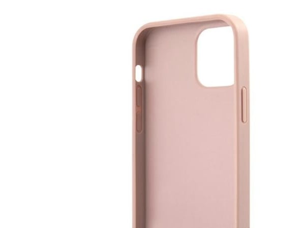 GUESS GUHCP12LRSAVSRG KIETUS-dekaler Saffiano Vintage till iPhone 12 Pro Max (rosa)