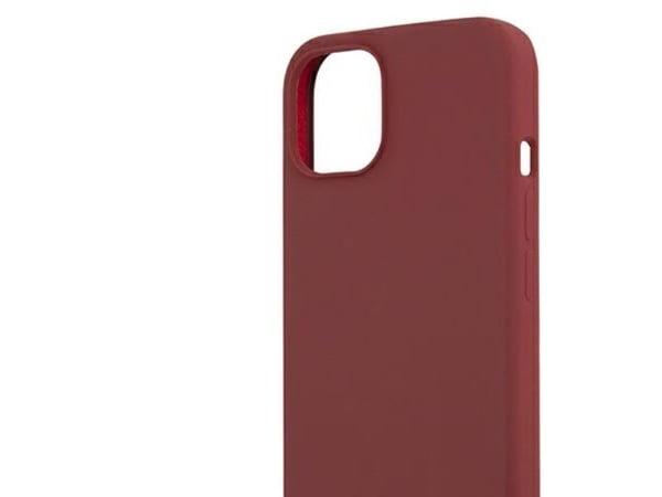 Mercedes Benz MEHCP13SSILRE iPhone 13 mini 5,4 raudona/red deklas Silikono linija Silikono linija
