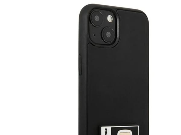 Karl Lagerfeld KLHCP13M3DKPK hardt deksel til iPhone 13/14/15 6,1" – svart