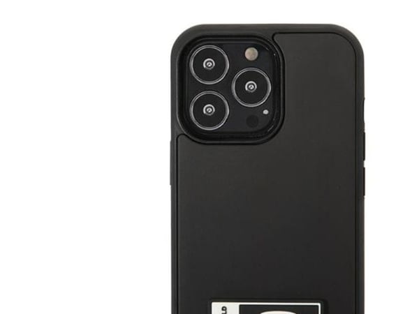 Apple iPhone 13 Pro Max Karl Lagerfeld mobilskal Ikonik Patch svart