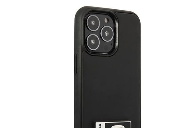Apple iPhone 13 Pro Max Karl Lagerfeld mobilskal Ikonik Patch svart
