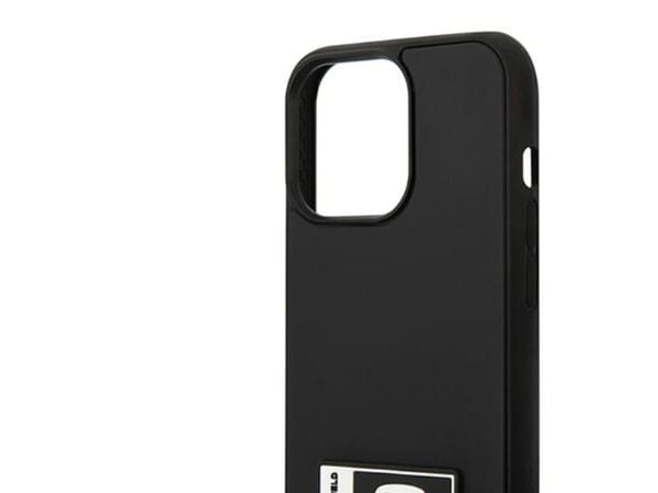 Apple iPhone 13 Pro Max Karl Lagerfeld mobilskal Ikonik Patch svart