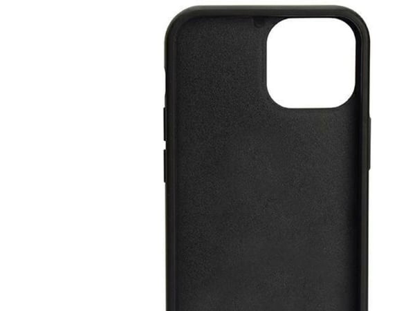 Audi Carbon Fiber Stripe mobilskal till Apple iPhone 11 / Xr 6,1" i svart AUS-TPUPCIP11-R8/D1-BK