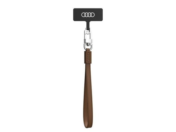 Universellt telefonarmband/lanyard (28 cm, 10 mm) i brun AU-HSLSL-GT/D1-BN