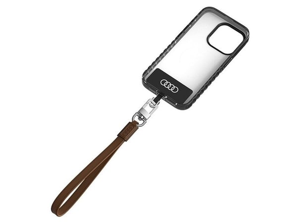 Universellt telefonarmband/lanyard (28 cm, 10 mm) i brun AU-HSLSL-GT/D1-BN