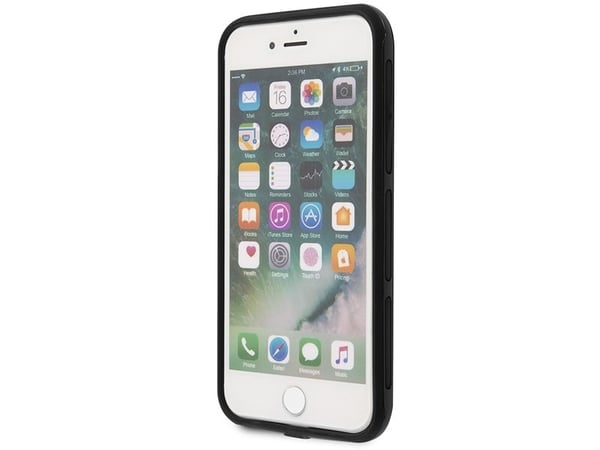 BMW Etui Ferrari Hard do iPhone 7 transparentne-svart (FEHCP7BISBK)